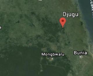 Carte du territoire de Djugu