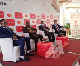 Conférence de presse sur le lancement de Airtel Money Mastercard