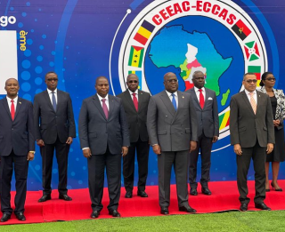 Quelques chefs d'Etat et des gouvernements des pays membres de la CEEAC