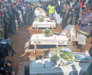 inhumation des écoliers à Bukavu