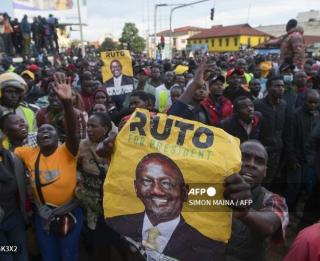 Les partisans de William Ruto lors de la campagne électorale 