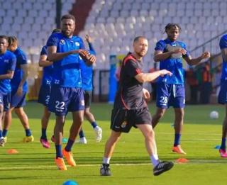 Entrainement des Léopards 
