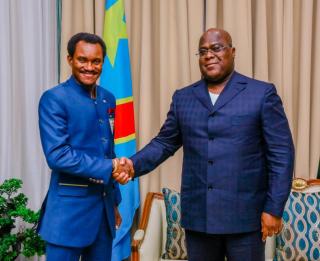 Miguel Kashal Katemb reçu par Félix Tshisekedi 