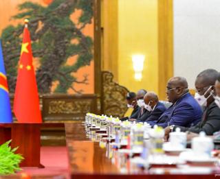 Félix Tshisekedi en Chine