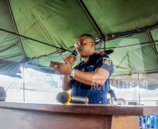 Le commissaire divisionnaire adjoint Placide Nyembo devant la Haute Cour militaire 