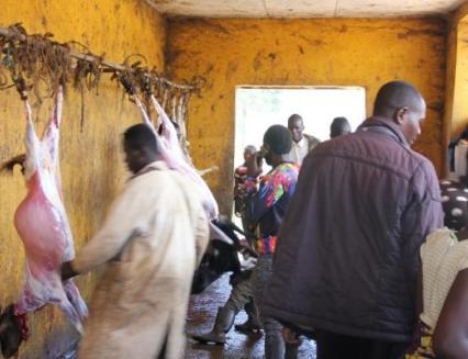 Une bouchérie à Butembo/Ph. ACTUALITE.CD