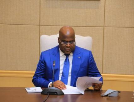 Félix Tshisekedi, président de la RDC