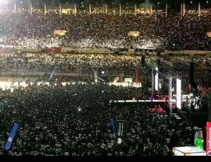 Concert de Fally Ipupa au Stade des martyrs (Kinshasa)