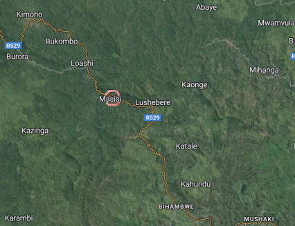 La carte de Masisi