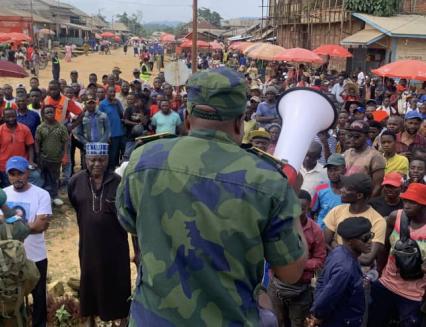 L'armée sensibilise à Walikale concernant la reddition volontaire des FDLR 