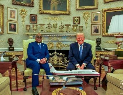 Tshisekedi et Trump