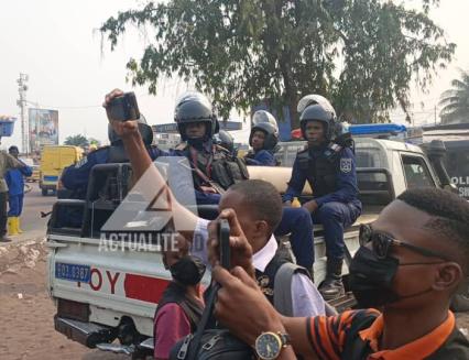 Marche de l'opposition à Kinshasa