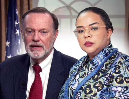 Tibor Nagy et Thérèse Kayikwamba