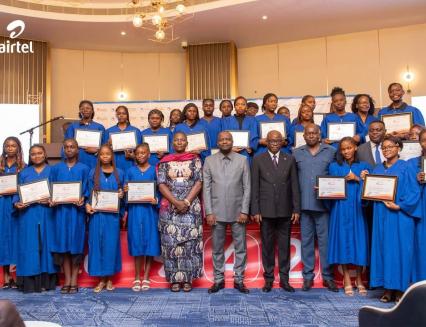 AIRTEL RDC lors de la célébration Mathématiques au féminin 