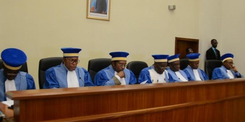 Les juges de la Cour constitutionnelle de la RDC
