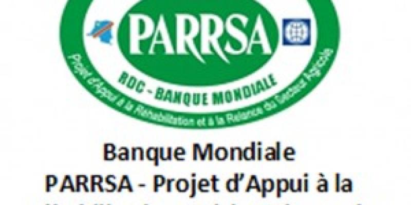 Logo du Projet d'appui à la réhabilitation et à la relance du secteur agricole (PARRSA)
