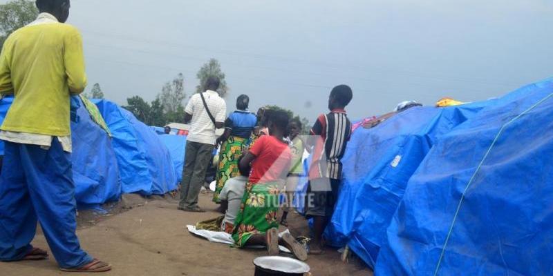 Les déplacés de Djugu dans un camp près de l’hôpital général de référence de Bunia