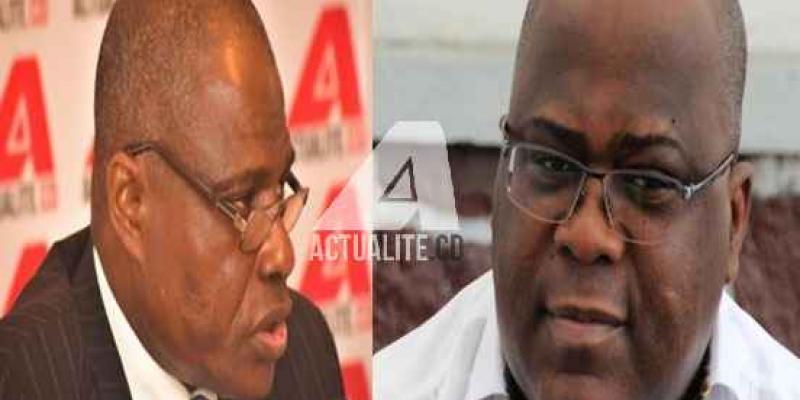 Martin Fayulu et Félix Tshisekedi 