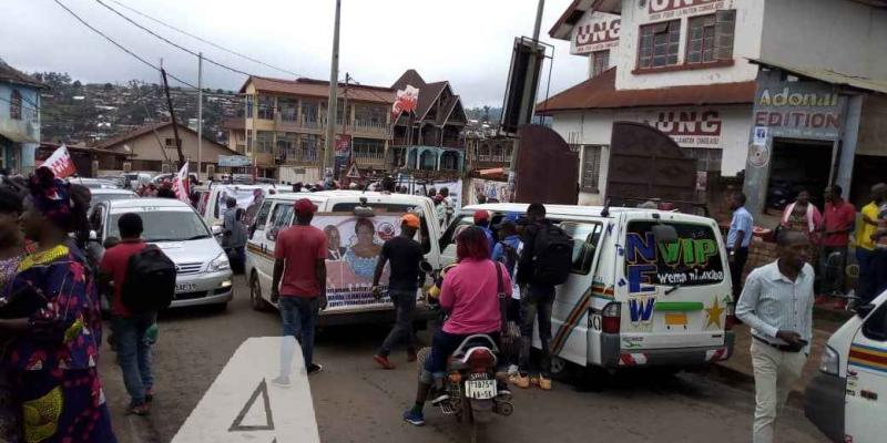 Caravane motorisée de l'UNC à Bukavu pour soutenir l'accord de Nairobi