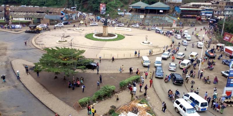 La place de l'indépendance à Bukavu  / Ph. ACTUALITE.CD 