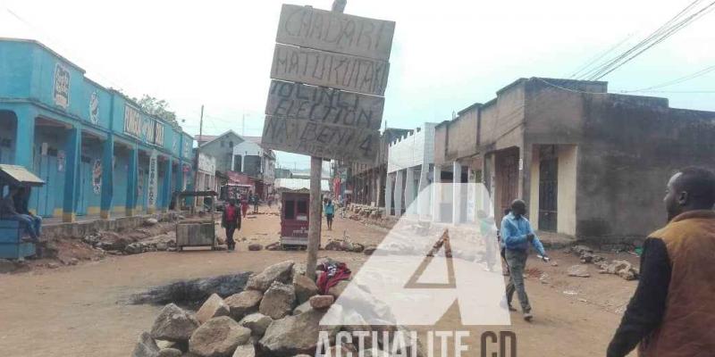 Paralysie des activités en ville de Beni suite à l'appel de Lamuka à une journée ville morte pour refuser le report des élections à Beni, Butembo et Yumbi.