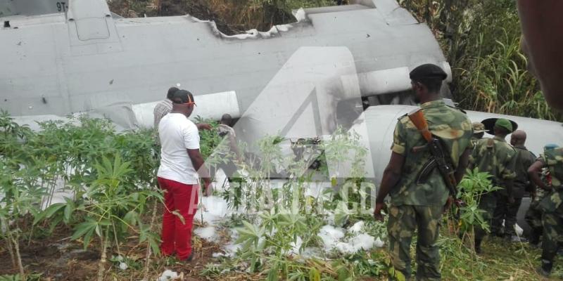 Crash d'un aéronef de l'armée à l'aéroport de Beni.