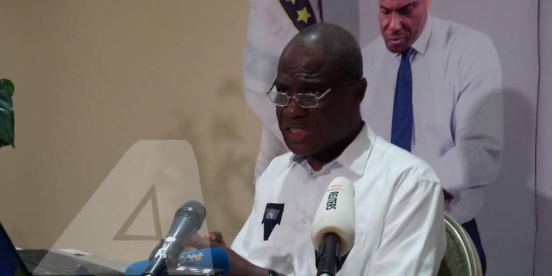 Fayulu en conférence de presse