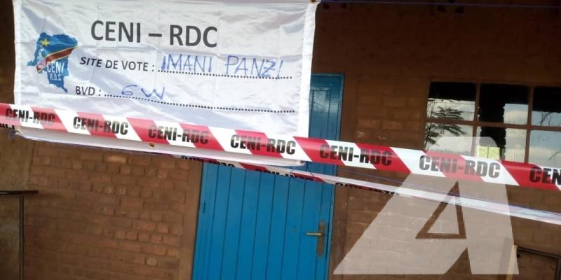 Un bureau de vote fermé à Bukavu par manque de machine à voter.