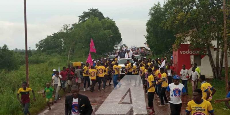 Une mobilisation du FCC pour accueillir Ramazani Shadary à Mbandaka