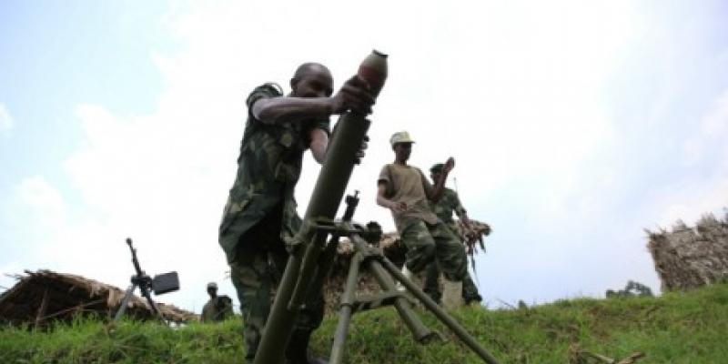 Des soldats dans l'est de la RDC / Droits tiers