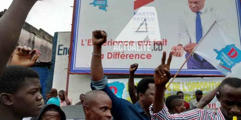 Les Militants de Lamuka à Kinshasa 