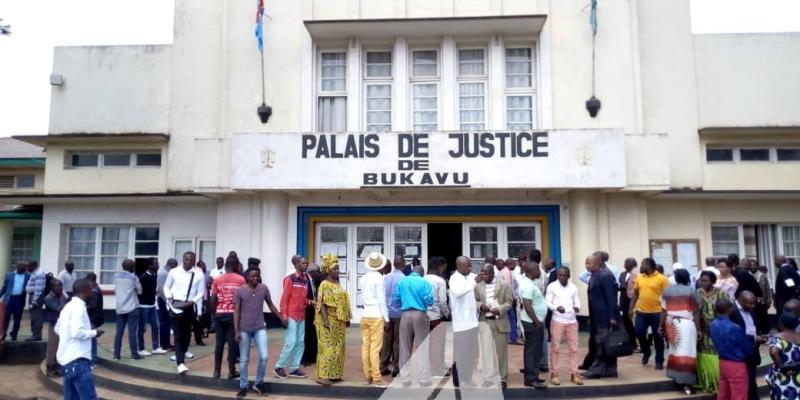 La vue principale du palais de justice de Bukavu/Ph Justin Mwamba ACTUALITE.CD