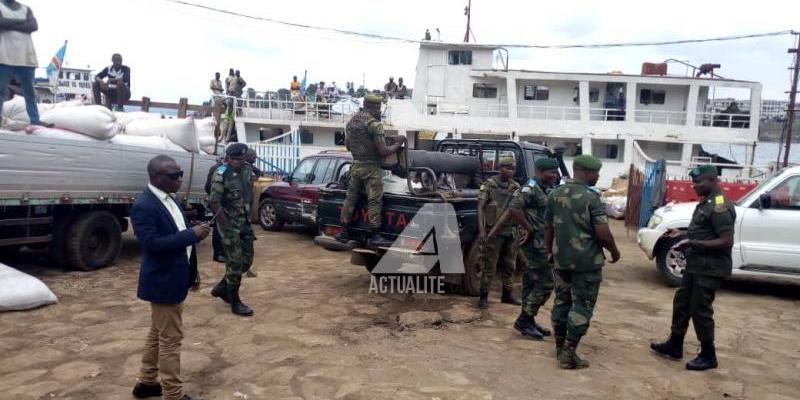 Illustration/Opération de déguerpissement des services illicites au porc public de Bukavu.