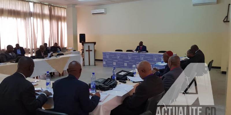 Les membres de l'ECC en assemblée plénière à Kinshasa/Ph Christine Tshibuyi ACTUALITE.CD