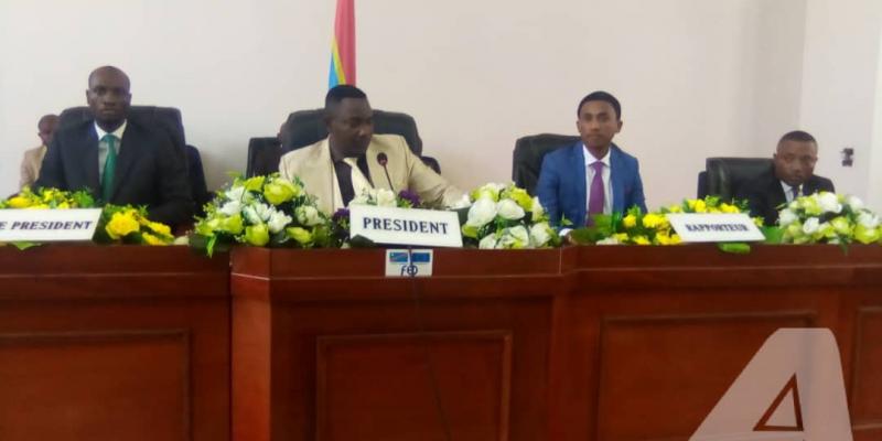 Godé Mpoyi, président de l'Assemblée provinciale de Kinshasa/ph. ACTUALITE.CD