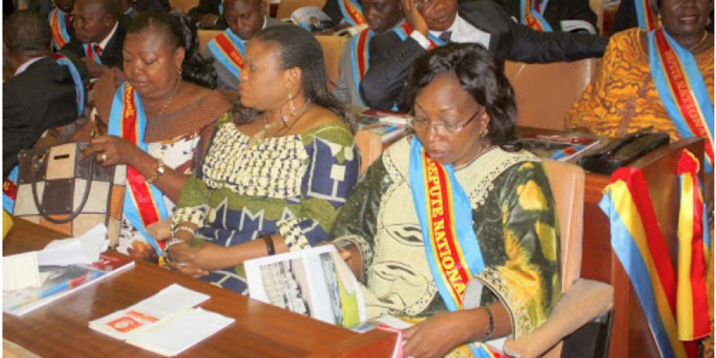 Femmes à l'assemblée nationale. Photo Radio Okapi
