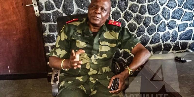 Général Tim Mukuntu Kiyana, auditeur général des FARDC/Ph Sosthène Kambidi ACTUALITE.CD