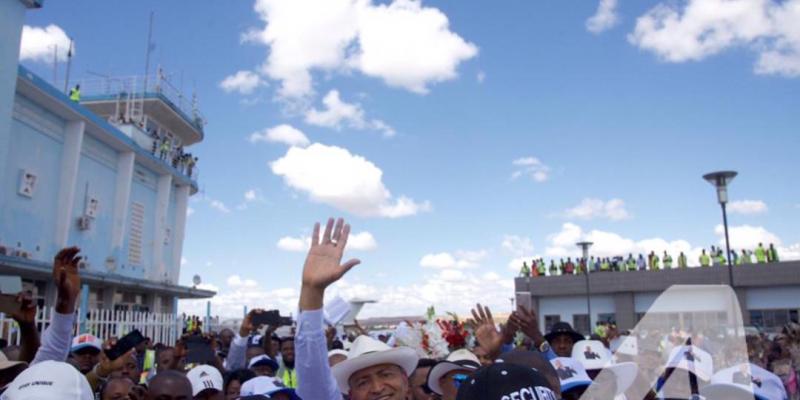 Moïse Katumbi accueilli à Lubumbashi/ Ph. Christine Tshibuyi 