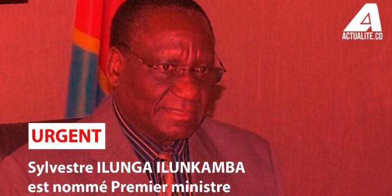 Sylvestre Ilunga, nouveau premier ministre