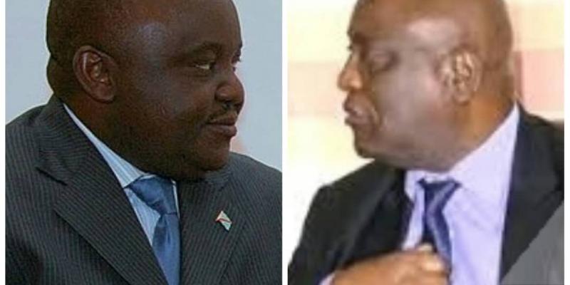 De gauche à droite, Mbusa Nyamwisi et Pierre Lumbi