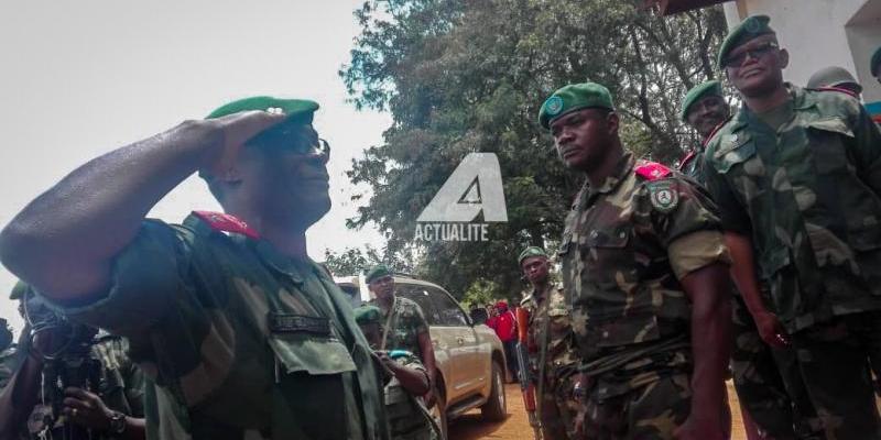 Le général Célestin Mbala / Ph. ACTUALITE.CD / Yassin Kombi 