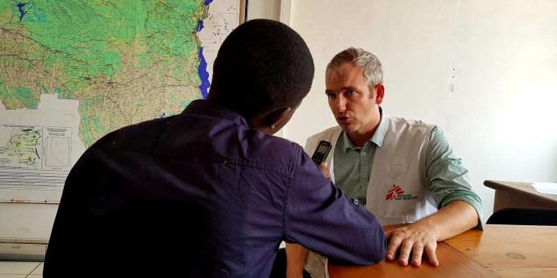 ITW avec le chef de mission de MSF en RDC 