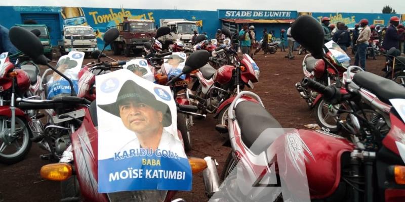 Mobilisation à Goma pour accueillir Moïse Katumbi