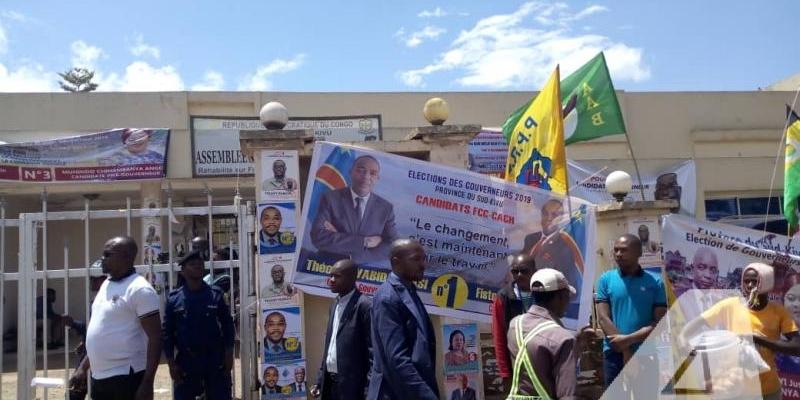 Image d'archives: Assemblée provinciale du Sud-Kivu lors de l'élections des gouverneurs