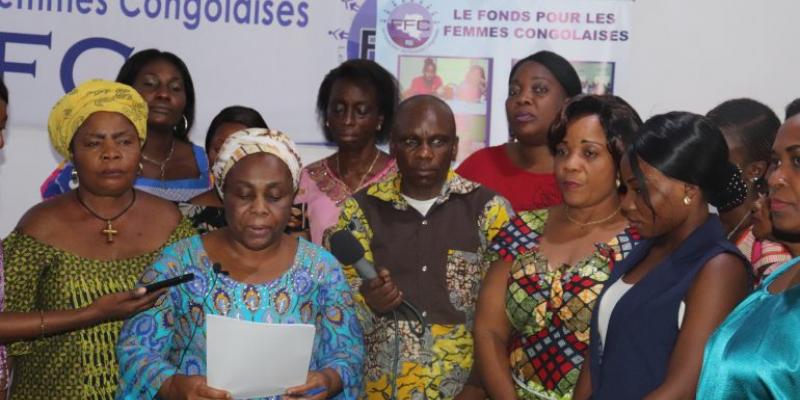 RDC : dépôt d’une pétition de soutien à Jeanine Mabunda . Photo.Compte Twitter Ucofem