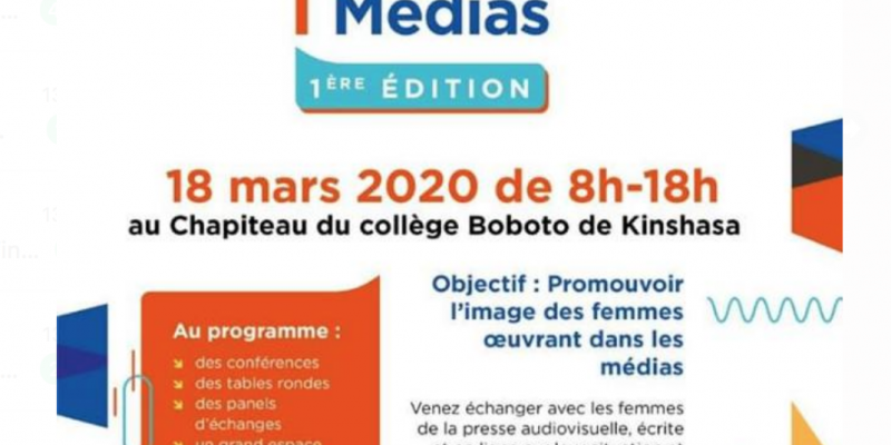 RDC : DeskFemme d'Actualite.cd sera présent à la Foire des Femmes des médias 