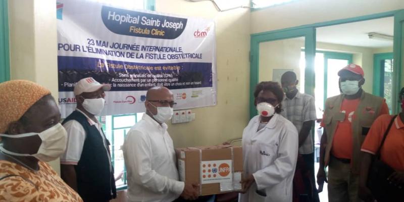 Kinshasa : l'Unfpa a remis des kits de dignité aux femmes guéries de fistule obstétricale