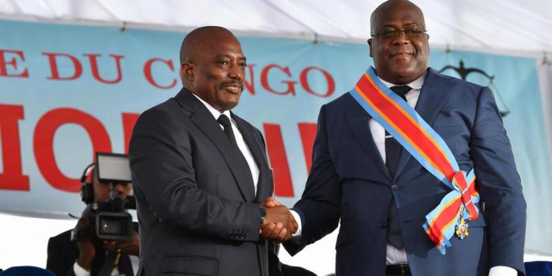 Félix Tshisekedi et Joseph Kabila (image droits tiers)