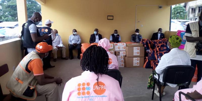RDC : la maternité de l'hôpital général de N'djili a reçu des kits de prévention contre Covid-19