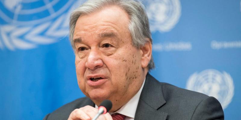 Antonio Guterres/Secrétaire général de l'ONU